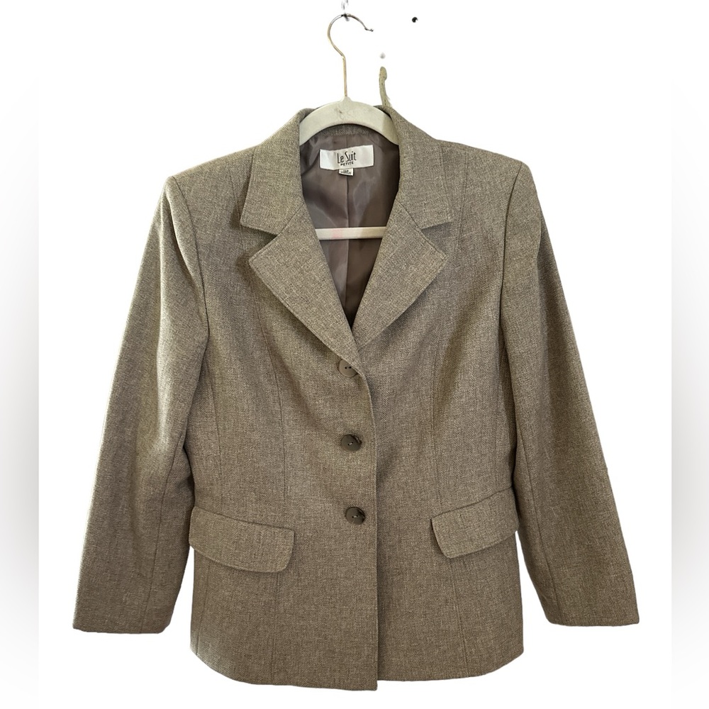 Grey brown LeSuit blazer